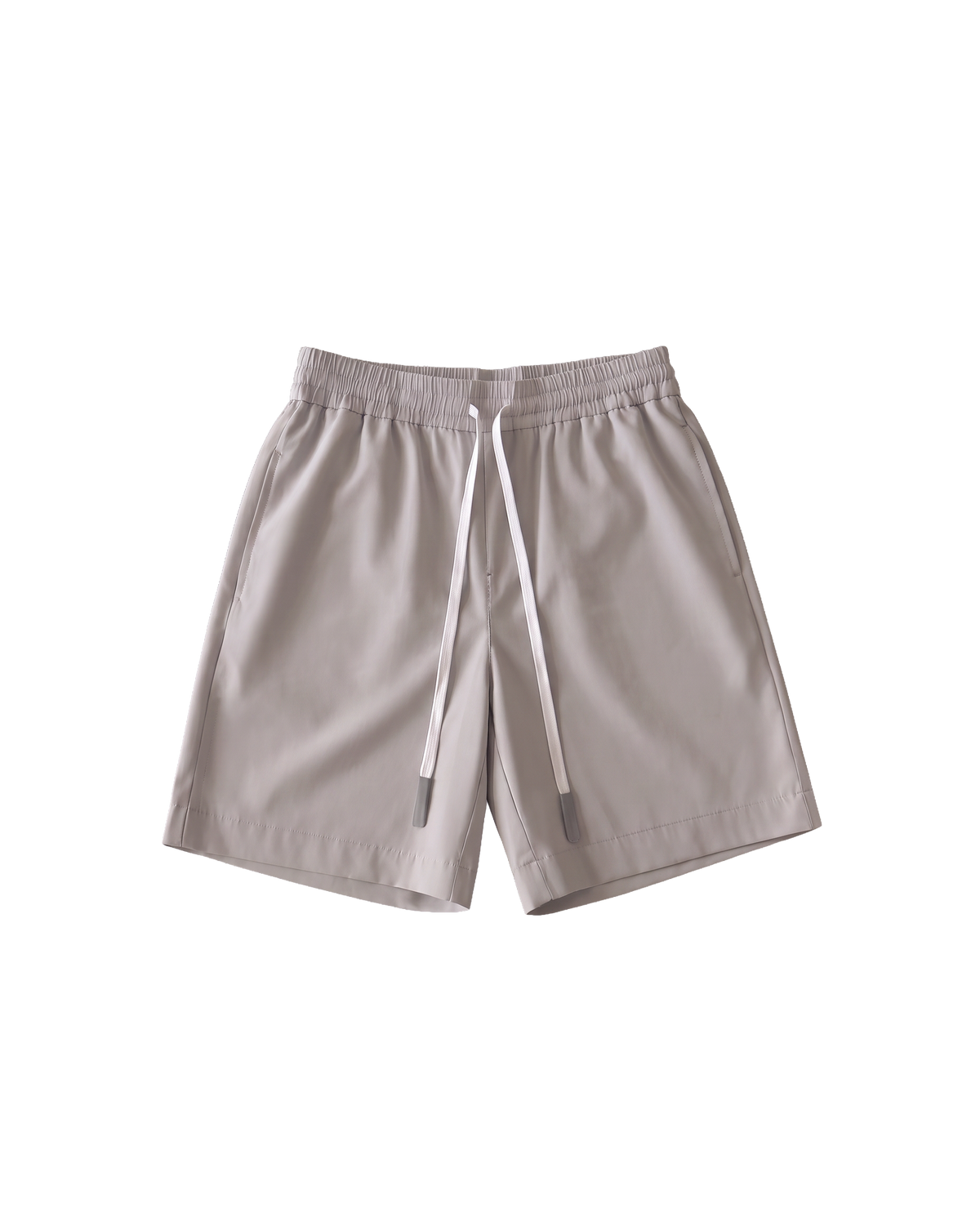 Lightweight Drawstring Shorts - Stone