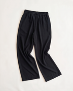 Crepe Wide-Leg Drawstring Trouser - Rose