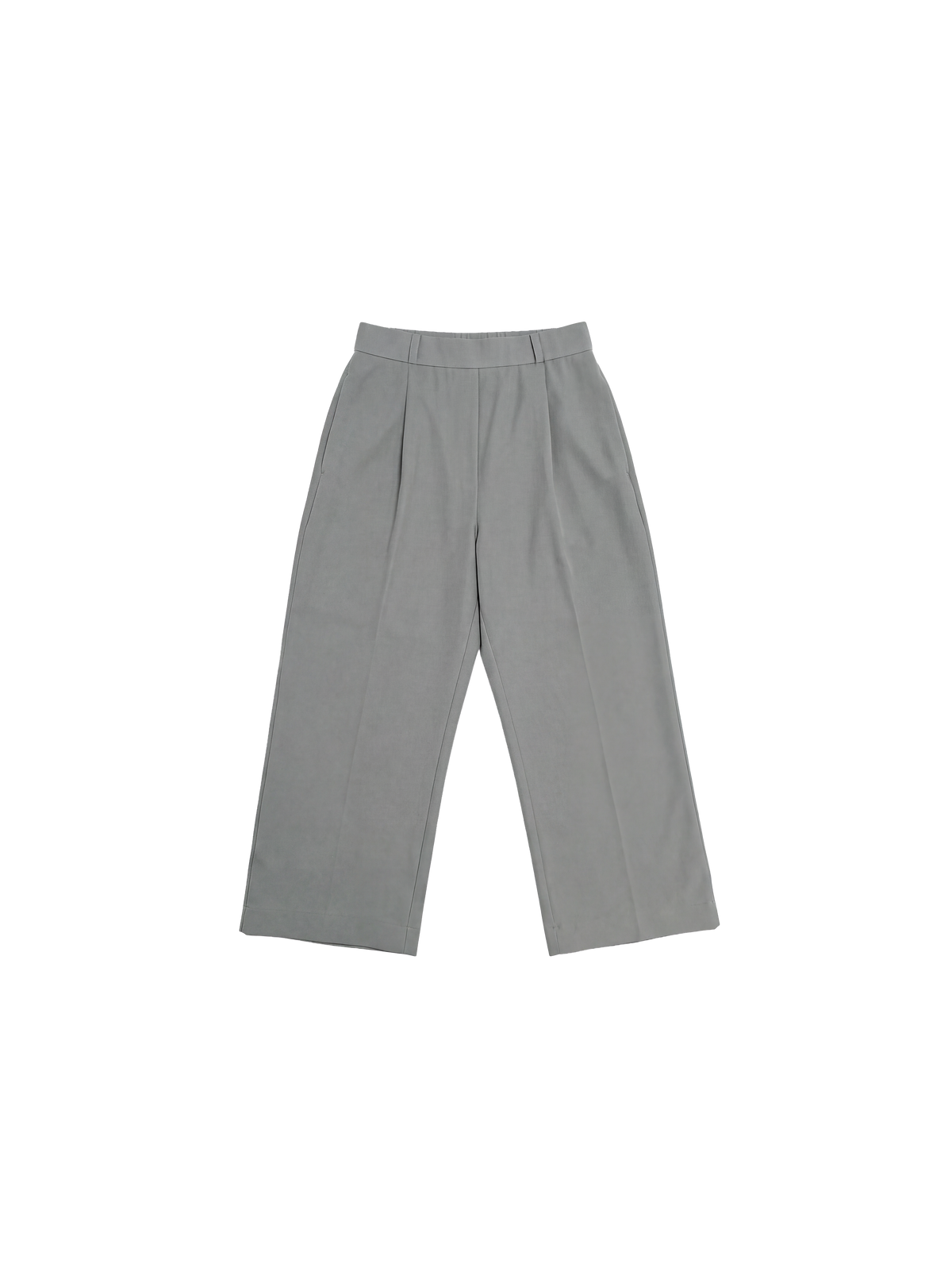 Soft Stretch Straight-leg Trousers